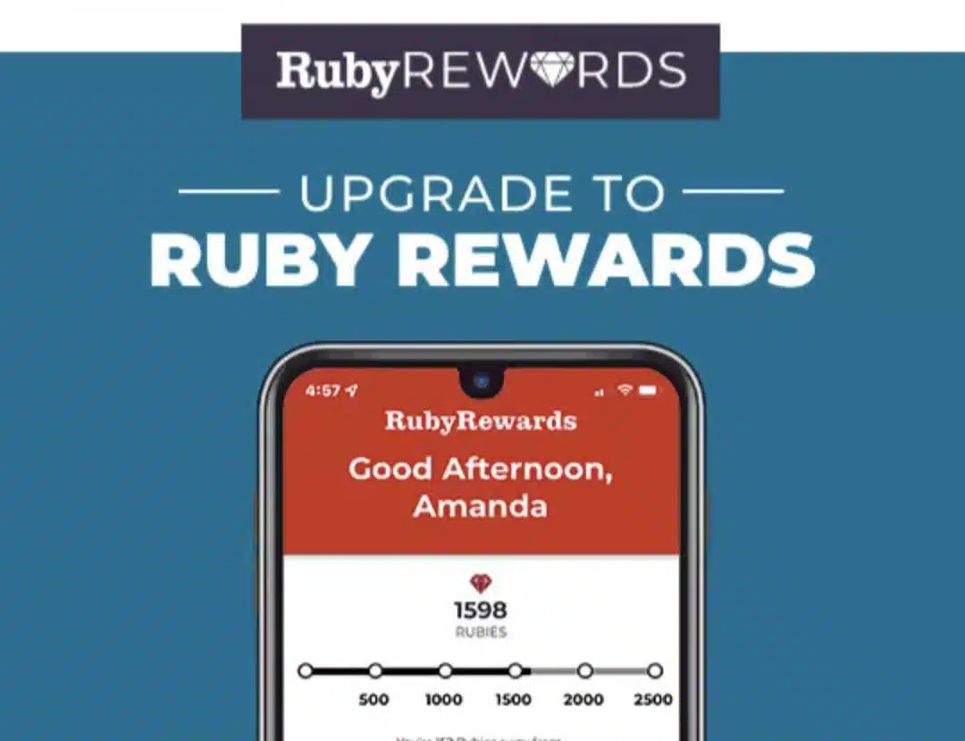 Ruby Tuesday Rewards