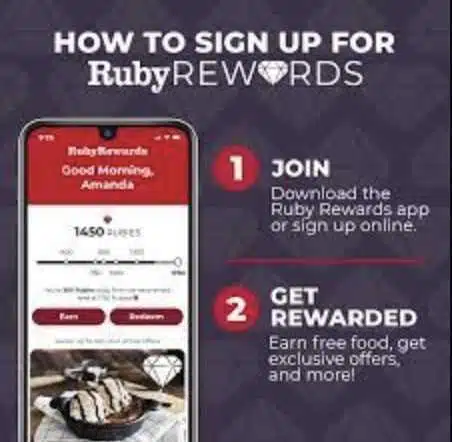 ruby tuesday rewards sign up