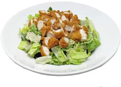 Crispy Chicken Caesar Salad