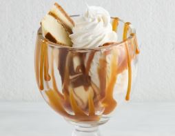 Dulce de Leche Cheesecake Sundae