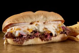 Five-Cheese Cheesesteak