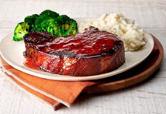 Hickory Bourbon Pork Chop