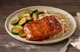 Hickory Bourbon Salmon