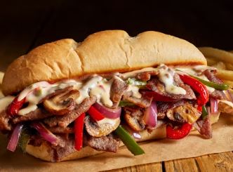 Philly Cheesesteak Hoagie