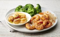 Scallop Medallions & Grilled Shrimp Combo