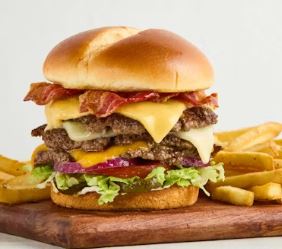 Triple Smashed Burger