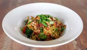 Chicken Ramen Noodle Bowl