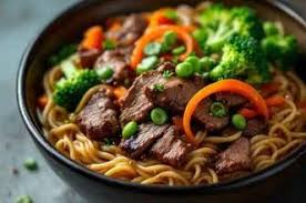 Veggie Ramen Noodle Bowl