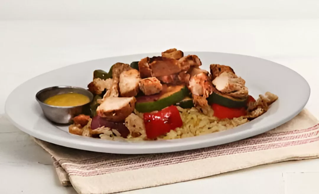 Deconstructed Kabobs with Chicken