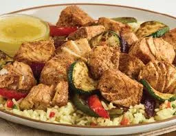 Deconstructed Kabobs with Chicken